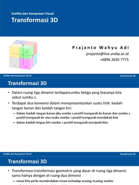 Transformasi 3D dalam Grafika Komputer - wintechmobiles.com