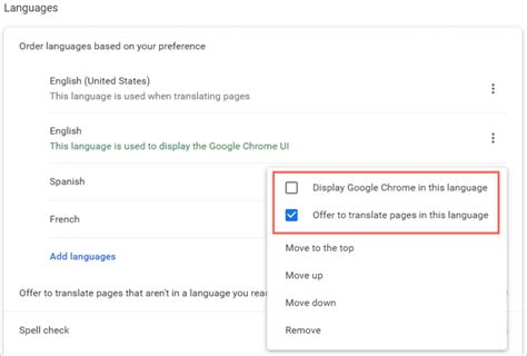 Translate pages and change Chrome languages - balustradellc