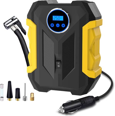 TRASSLE Digital Air Compressor,Car Auto Pump Portable Tire Inflator ... - balustradellc