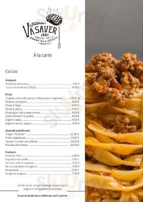 TRATTORIA VA SAVER, Treviso - Menu, Prezzo & Ristorante …