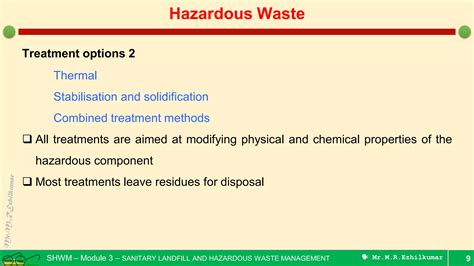 Treatment and Disposal of Solid and Hazardous Wastes - raincitystudios.com