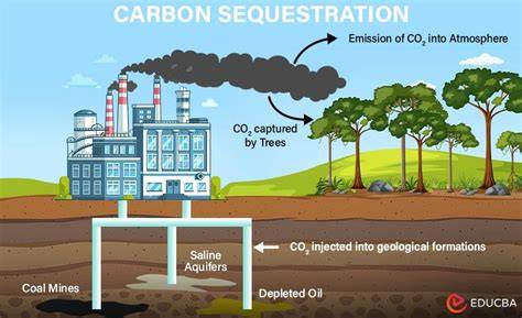 Trees fighting climate change: carbon sequestration - raincitystudios.com