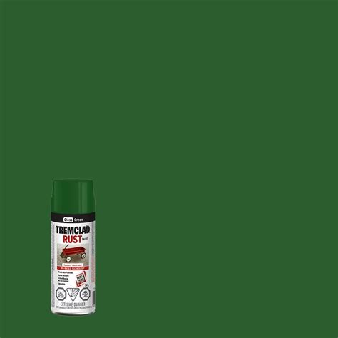 TREMCLAD Oil-Based Rust Paint In Gloss Green, 340 G Aerosol Spray Paint …