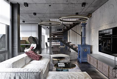 Tren Desain Interior Rumah Industrialis di Perkotaan - balustradellc