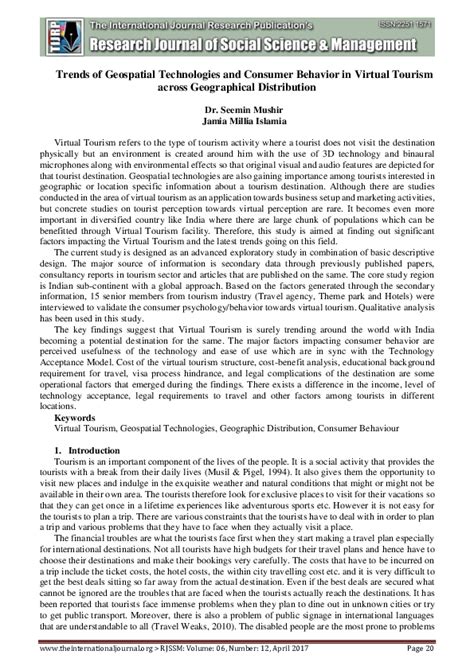 Trends of Geospatial Technologies and Consumer Behavior in Virtual ... - wintechmobiles.com