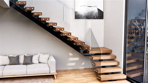 Trendy Floating Stair Ideas by Muzata for 2024/2025 - balustradellc