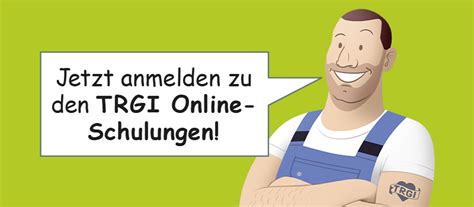 TRGI-Schulungen - jetzt auch online