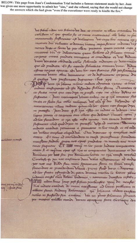 Trial Transcript: Reading of 70 Articles of Accusations and Joan's ... - wintechmobiles.com