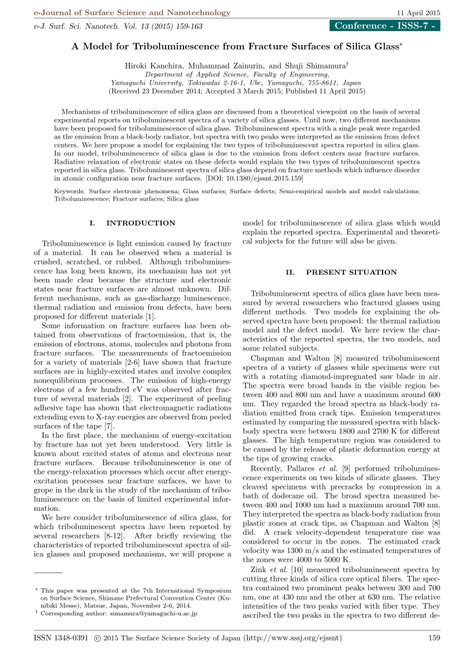 Triboluminescence and the dynamics of crystal fracture - wintechmobiles.com