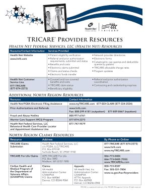 TRICARE Provider Resources