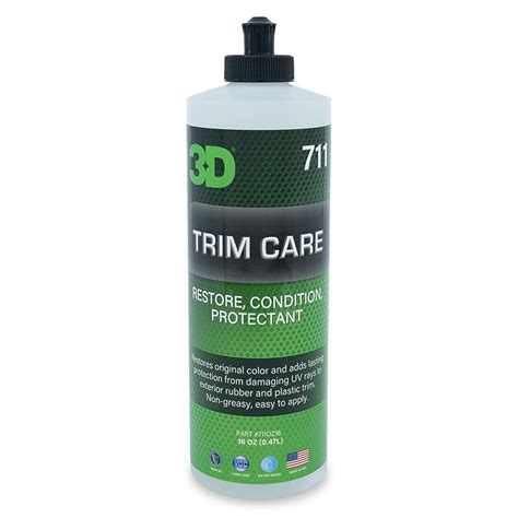 Trim Care for Trim, Plastic and Bumpers | 3D Car Care - balustradellc