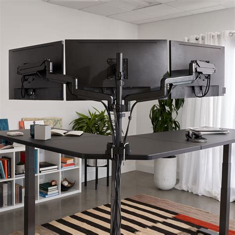 Triple Monitor Stands, Mounts & Arms – MOUNTUP - balustradellc