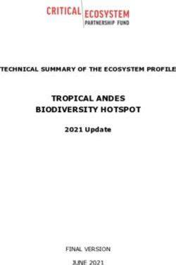Tropical Andes 2021 Ecosystem Profile Summary - CEPF - raincitystudios.com