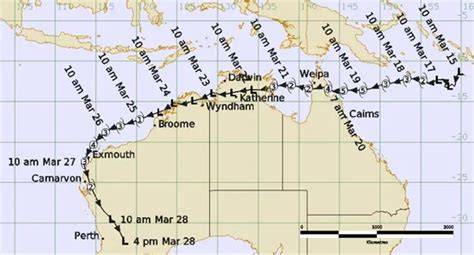Tropical Cyclone Narelle tracking map: where is its path forecast to ... - raincitystudios.com