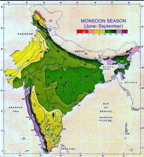 Tropical wet-dry climate | Monsoon, Rainfall & Humidity - muktibox.com