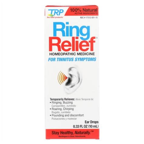 TRP Ear Drops - Ring Relief - .33 oz., 1 Pack/.33 Ounce - Kroger