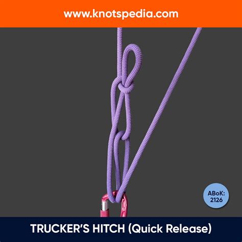 Truckers Hitch - How to tie a Trucker's Hitch - NetKnots - balustradellc