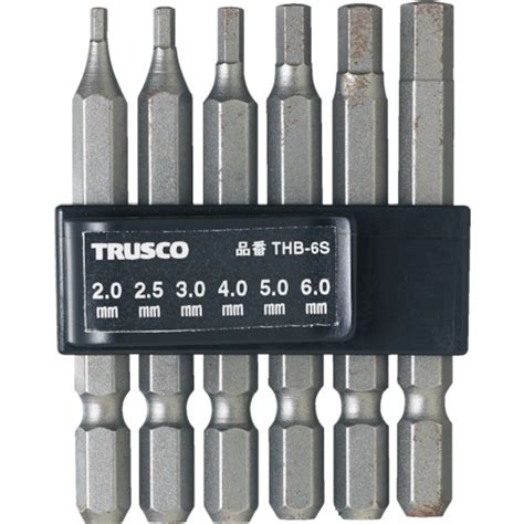 TRUSCO hex bit set THB-6S eBay