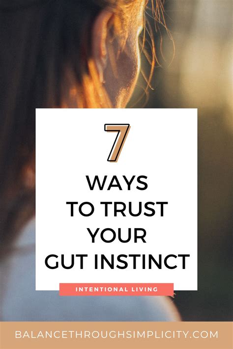 Trust Your Gut: What It Actually Means - balustradellc