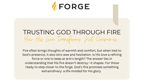 Trusting God Through Fire: How His Love Transforms, … - balustradellc
