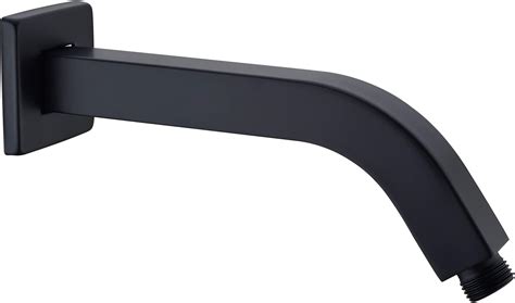 TRUSTMI Square Shower Arm with Flange 8 Inch Extension Arm for Rainfall ... - balustradellc