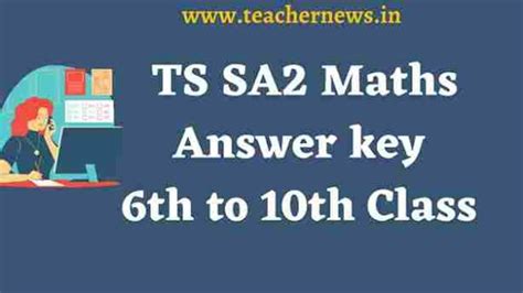 TS SA2 Maths Principles of Evaluation 18-04-2024 (Revised Key …