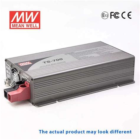 TS-700-224-D Mean Well Pure Sine Wave 700W Power Inverter, …