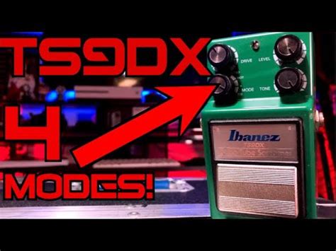 TS9DX Overdrive pedal demo and review - YouTube