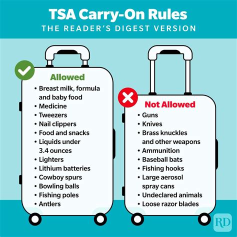 TSA CarryOn Rules You Need to Know to Get Through Security Carry on