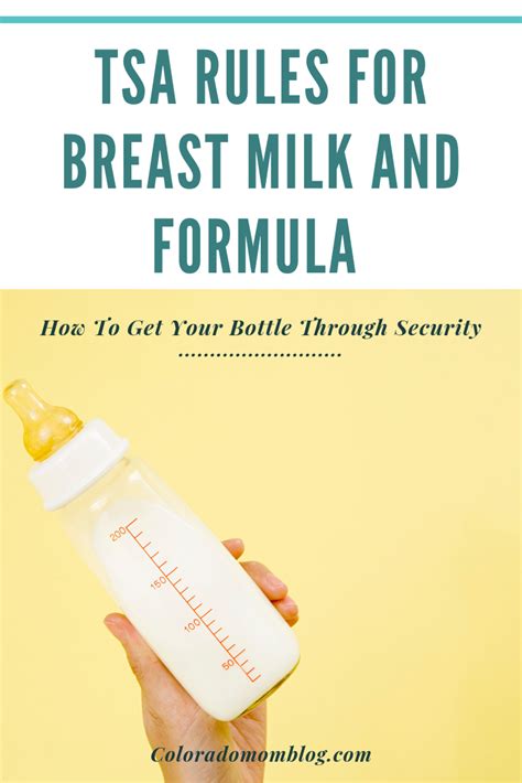 TSA Formula Rules: How to Travel With Breastmilk and …