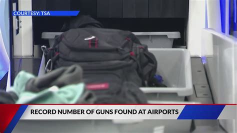 TSA near record pace in guns seized at St. Louis Airport, across Missouri