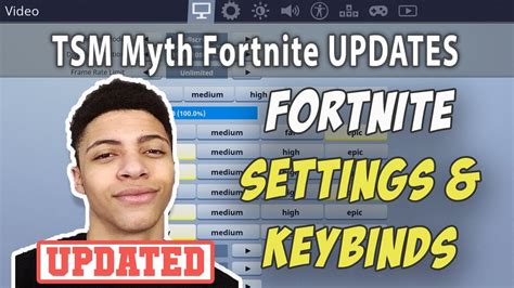 TSM Myth Fortnite Settings and Keybinds (Updated April 2024)