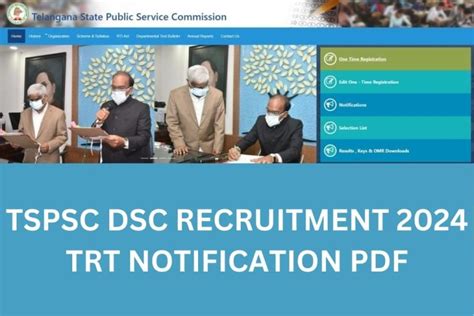 TSPSC Recruitment 2024 Notification PD…