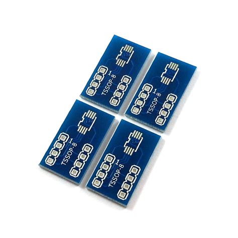 TSSOP-8 to DIP Adapter – Pack of 4 Artekit Labs