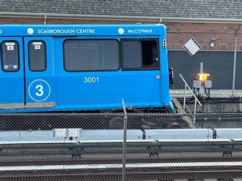 TTC train derails on Scarborough Line 3, passengers injured