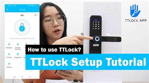 TTLock Setup Tutorial - How to use TTLock? - YouTube