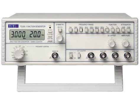 TTi TG320 - 3MHz Function Generator, LCD, Counter