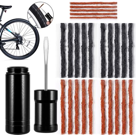 Tubeless MTB Bike Tire Repair Kit - Bicycle Mountain Tire Plug Kit ... - balustradellc