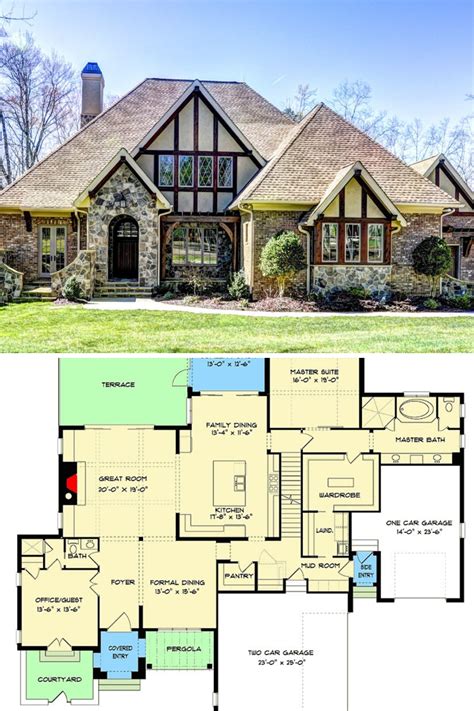Tudor House Plans - Architectural Designs - balustradellc