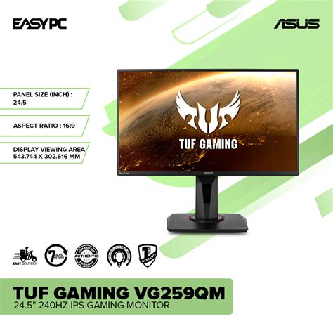 TUF Gaming VG259QM｜Monitors｜ASUS Philippines