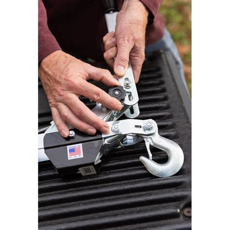 TUF-TUG Foldable, 1,500 lb Come Along Cable Puller with ... - Lowes