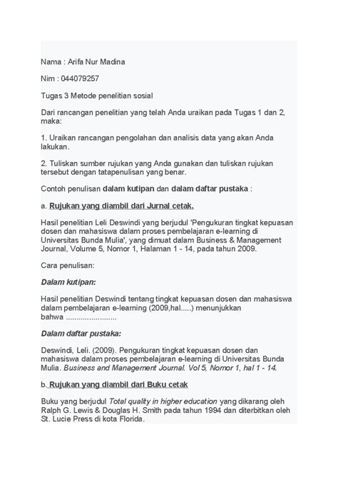 Tugas 3: Rancangan Pengolahan dan Analisis Data - balustradellc