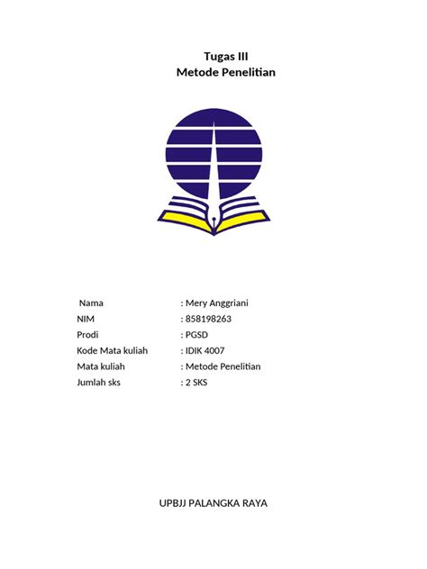 Tugas 3 Penelitian SOS.docx - Tugas.3 Dari rancangan … - balustradellc