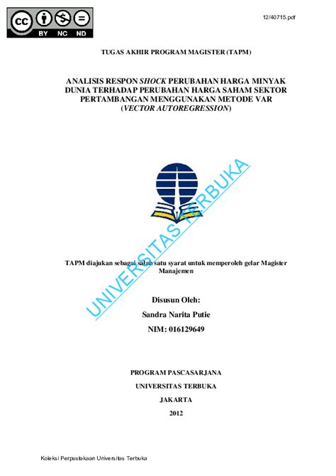 TUGAS AKHIR PROGRAM MAGISTER - Mulawarman University - coolestguyplanet.net