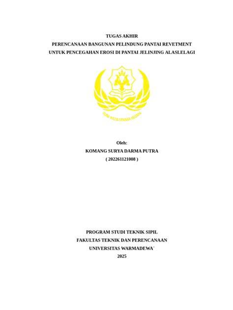 TUGAS AKHIR UTUH FIX - eSkripsi Universitas Andalas - raincitystudios.com