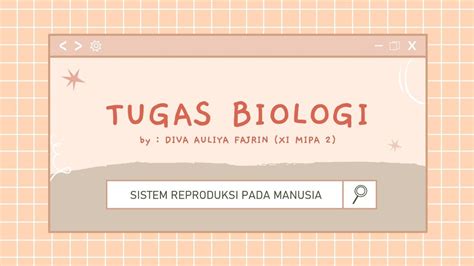 TUGAS BIOLOGI PPT SISTEM REPRODUKSI PADA …