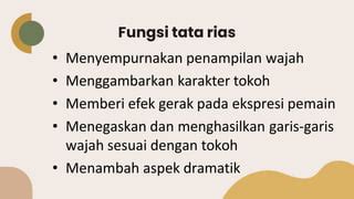 Tugas dan Fungsi Tata Rias - Blogger - muktibox.com