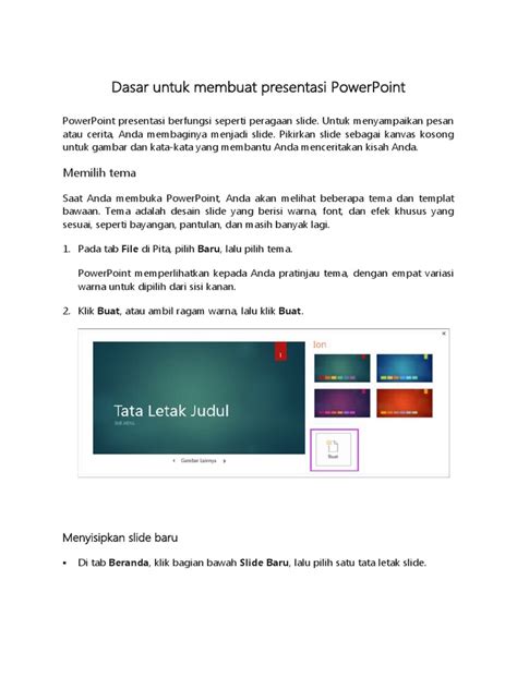 Tugas dasar untuk membuat presentasi PowerPoint - Dukungan Microsoft - balustradellc