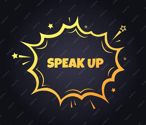 Tulisan Speak Up - balustradellc