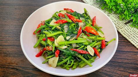 Tumis Kangkung Sedap dan Renyah dalam Sekejap - Resep - balustradellc